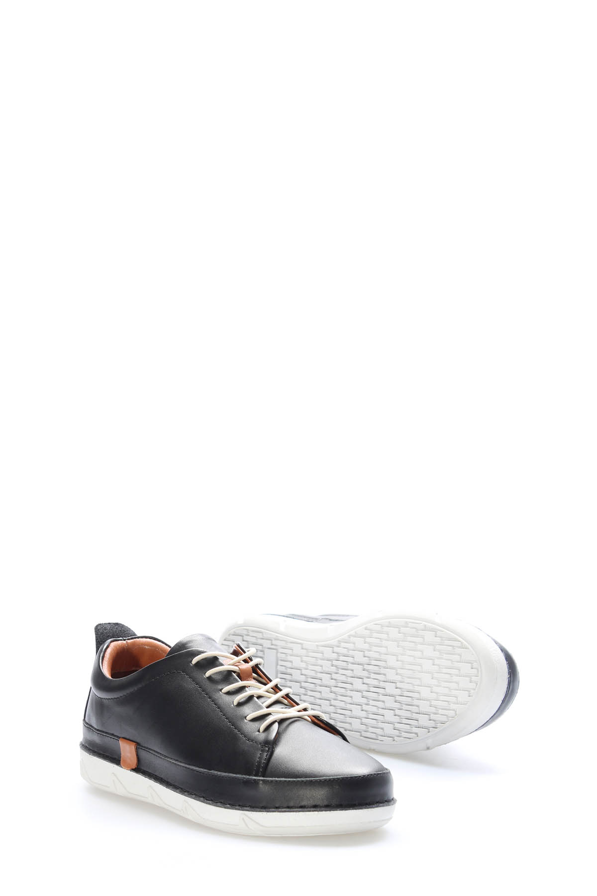 Hakiki Deri Kadın Casual Ayakkabı 160ZA1950 - Görsel 4