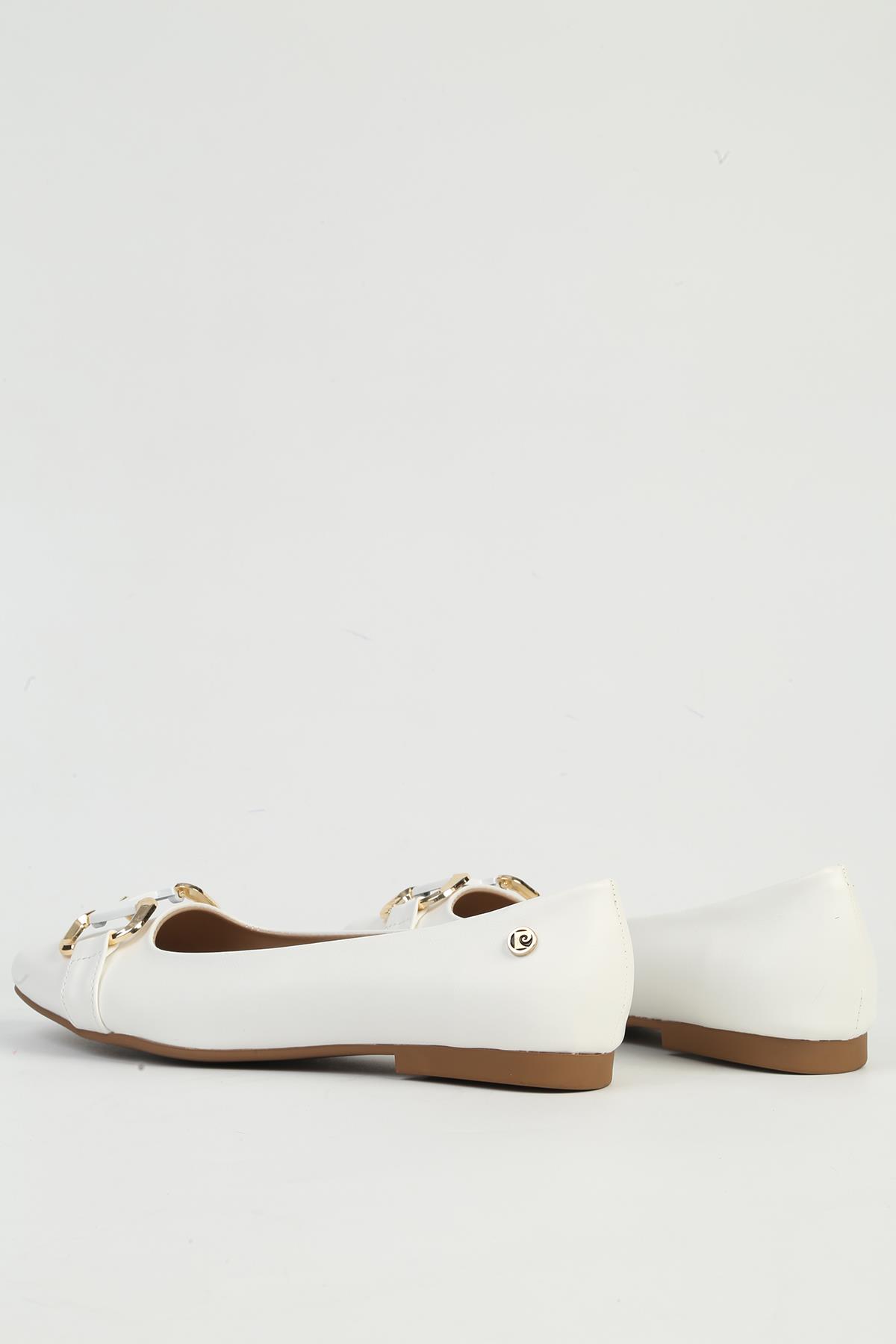 Beyaz Kadın Babet PC-54746 - Görsel 4