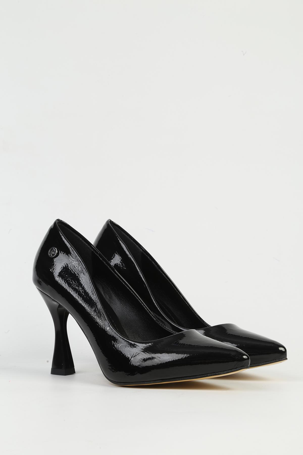 Siyah Kadın Topuklu Ayakkabı PC-54737 - Görsel 3