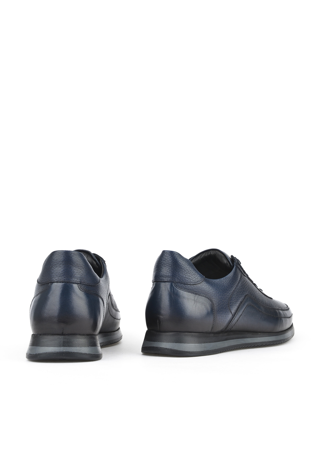 Erkek Hakiki Deri Ayakkabı 151745Z0828 Lacivert - Görsel 4