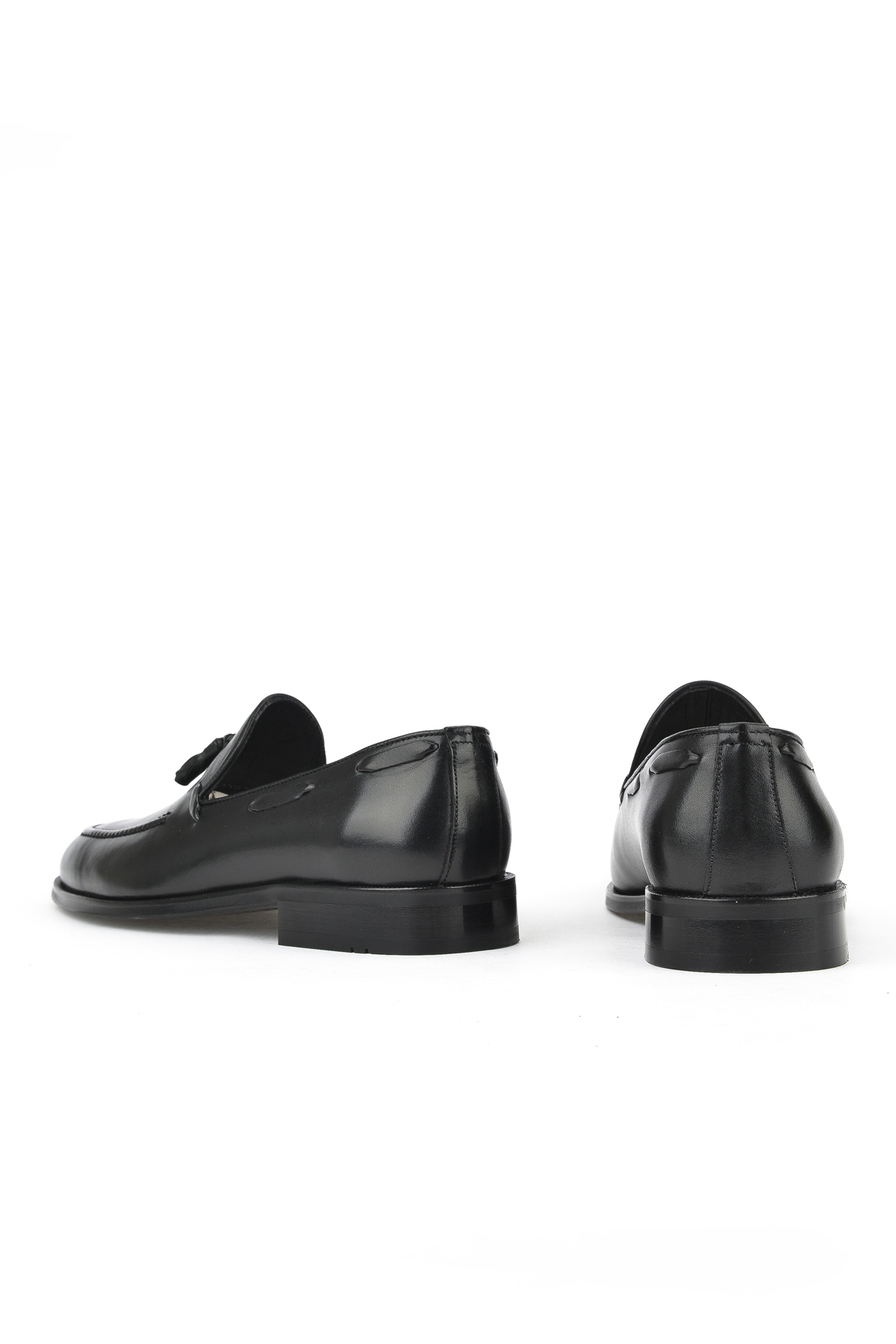 Erkek Hakiki Deri Klasik Ayakkabı 1511027Z206 Siyah - Görsel 4