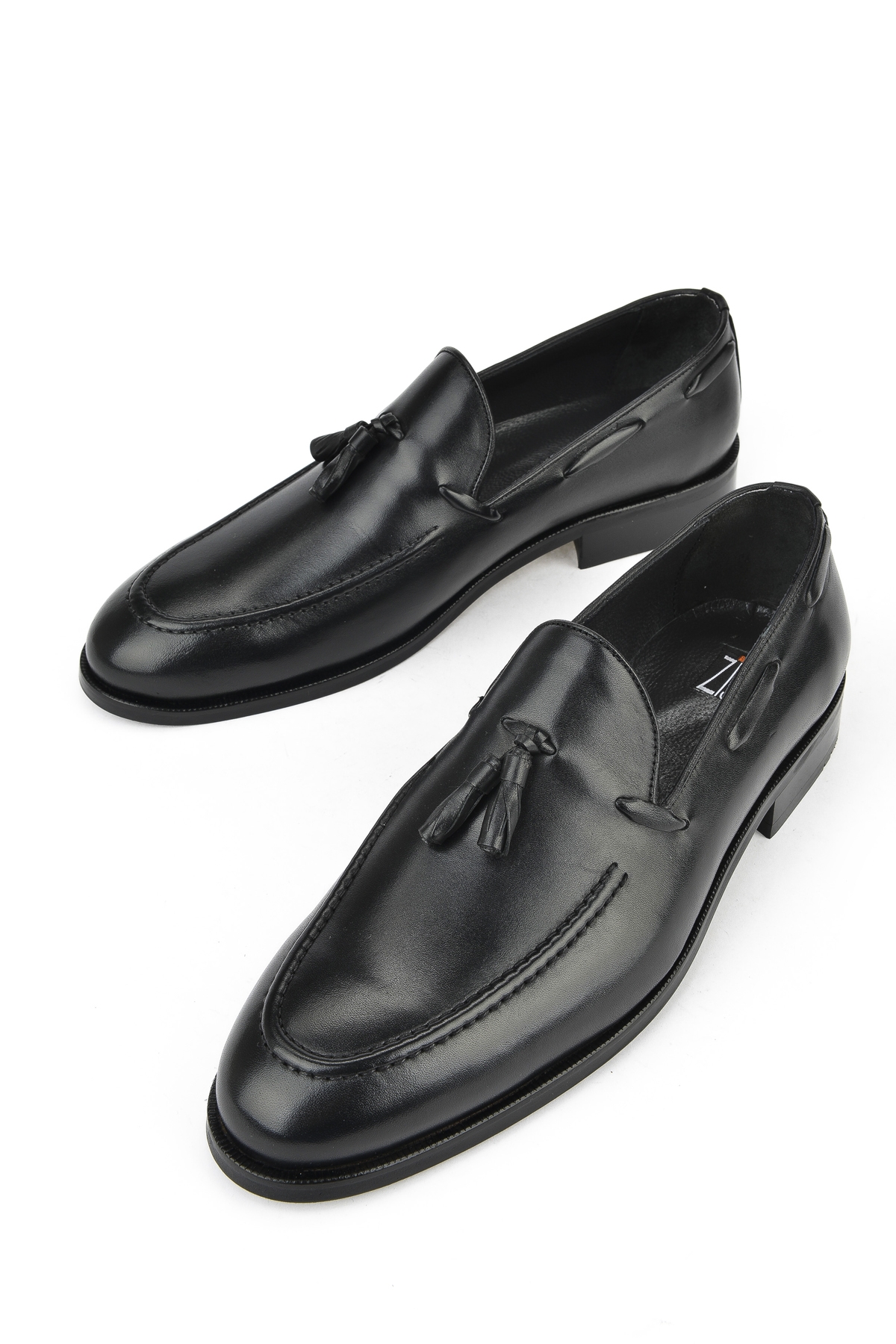 Erkek Hakiki Deri Klasik Ayakkabı 1511027Z206 Siyah - Görsel 6