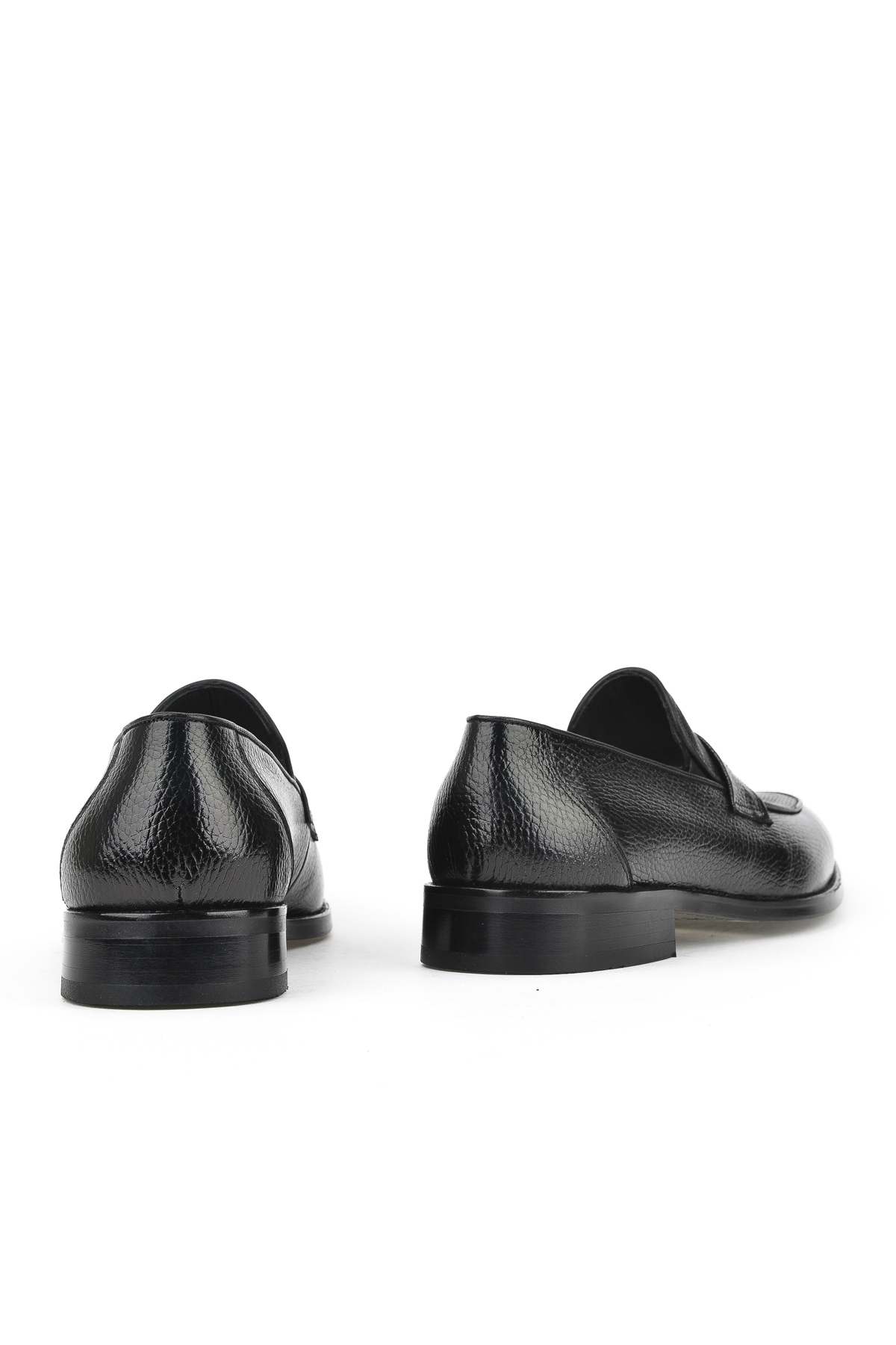 Erkek Hakiki Deri Klasik Ayakkabı 1511027Z086 Siyah - Görsel 4