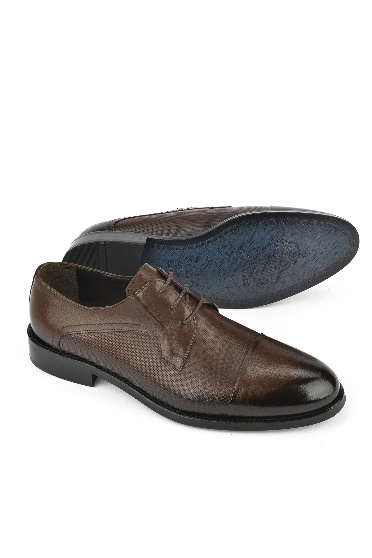 Erkek Hakiki Deri Klasik Ayakkabı 1511027Z029 Kahve - Görsel 5