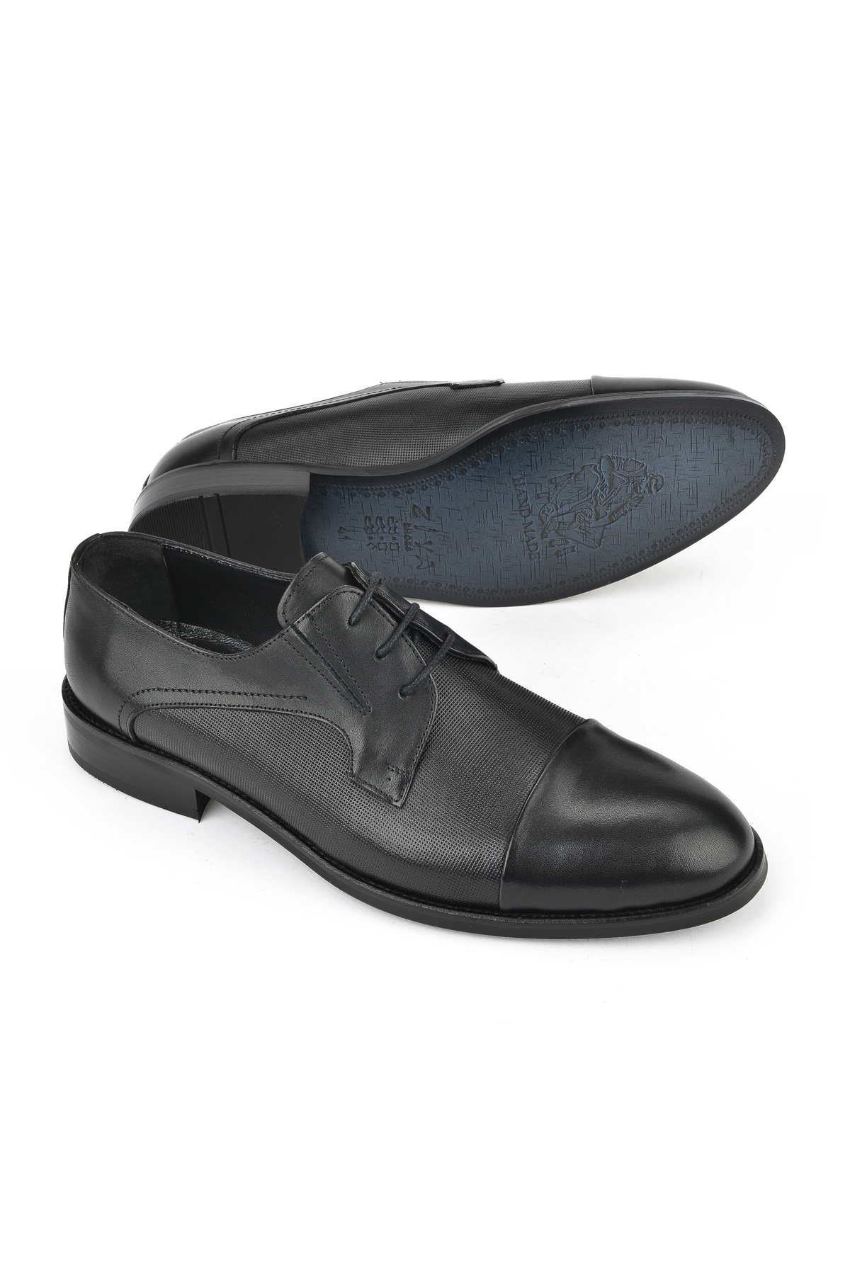 Erkek Hakiki Deri Klasik Ayakkabı 1511027Z029 Siyah - Görsel 5