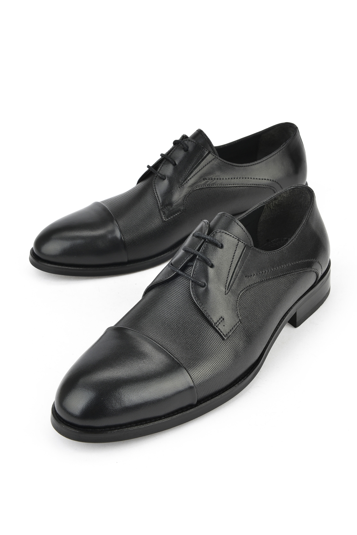 Erkek Hakiki Deri Klasik Ayakkabı 1511027Z029 Siyah - Görsel 6