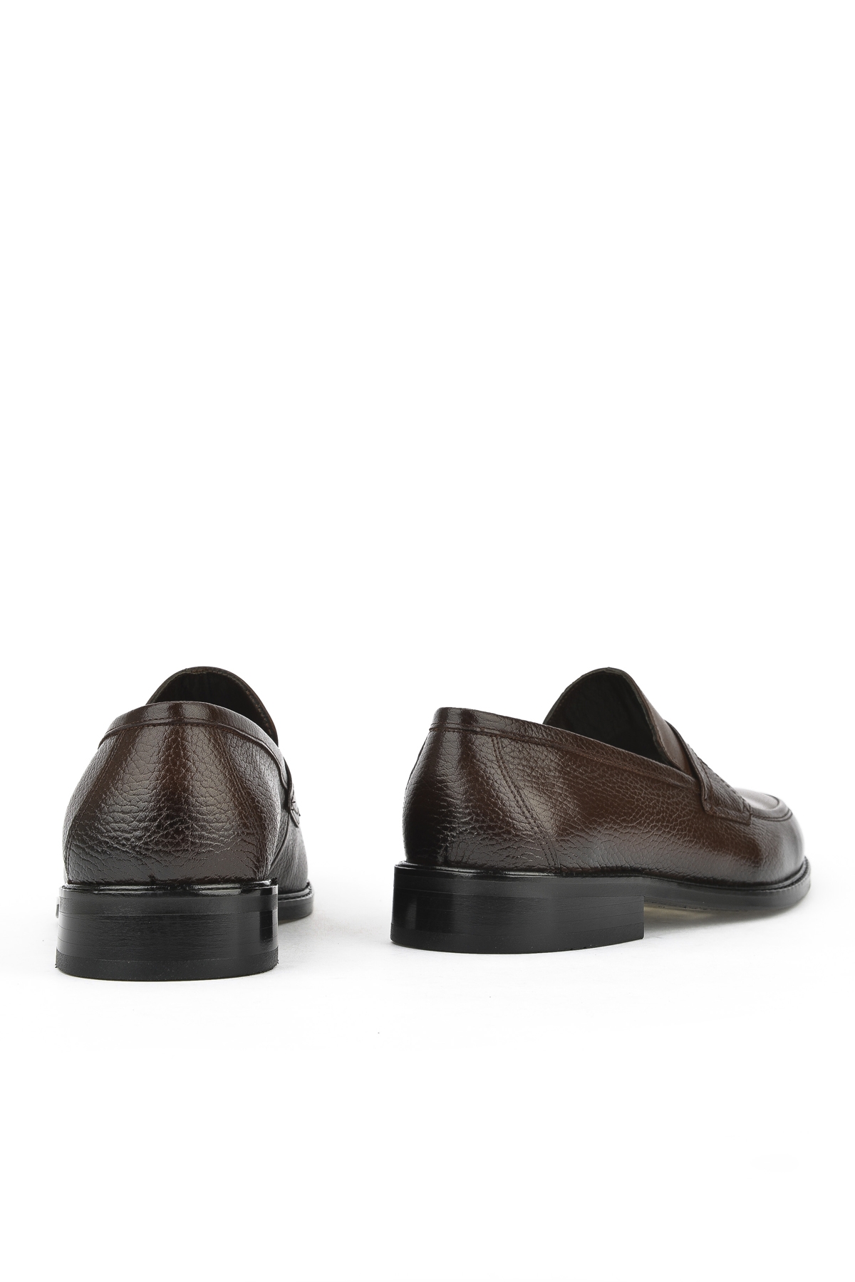 Erkek Hakiki Deri Klasik Ayakkabı 1511027Z468 Kahve - Görsel 4