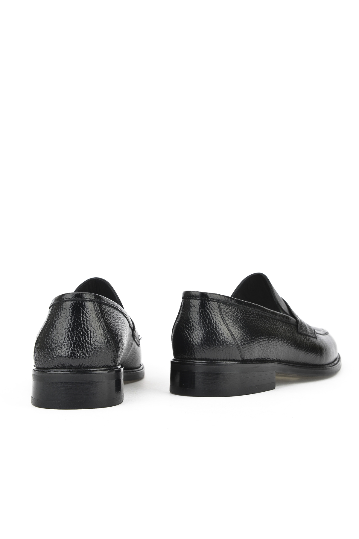 Erkek Hakiki Deri Klasik Ayakkabı 1511027Z468 Siyah - Görsel 4