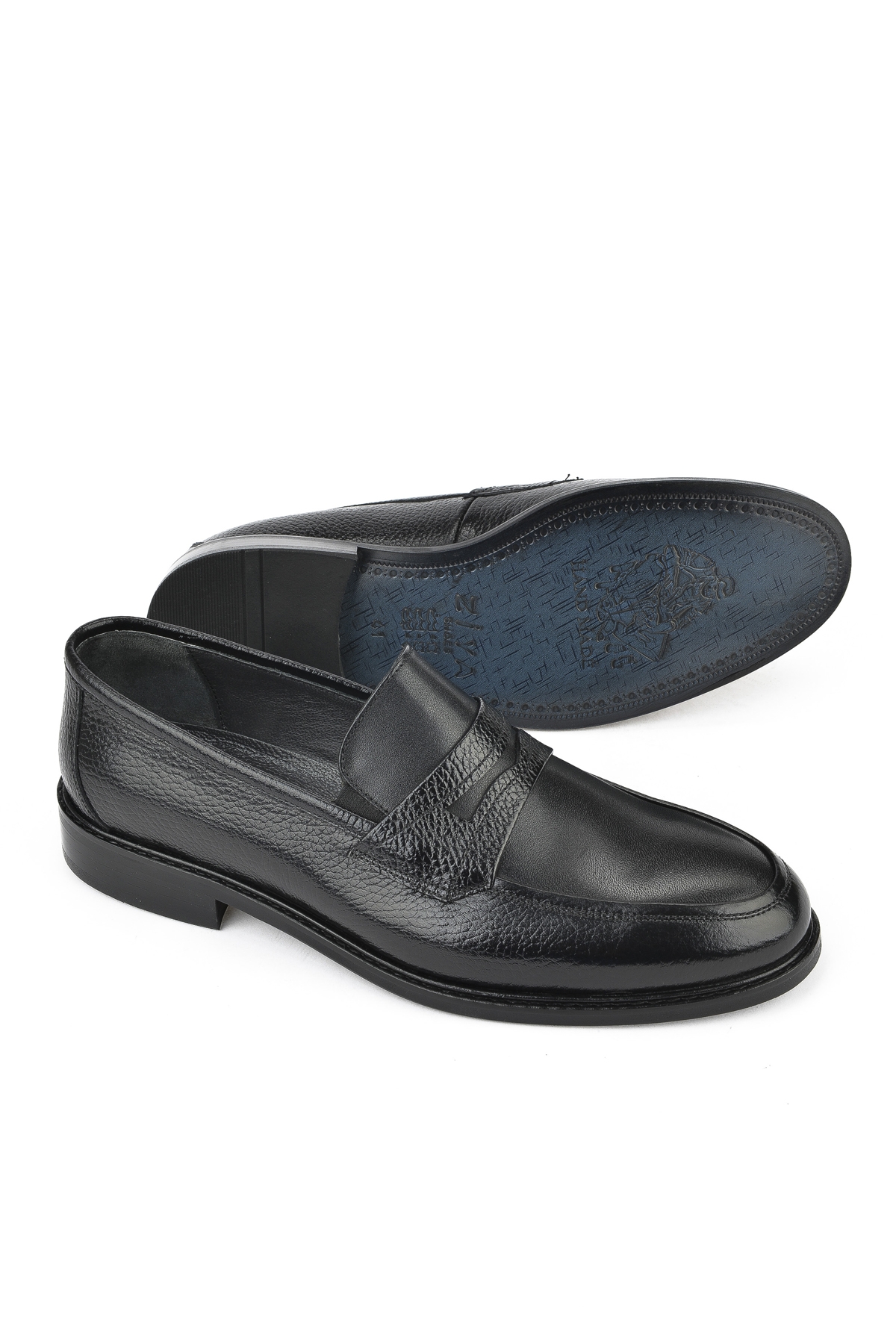 Erkek Hakiki Deri Klasik Ayakkabı 1511027Z468 Siyah - Görsel 5