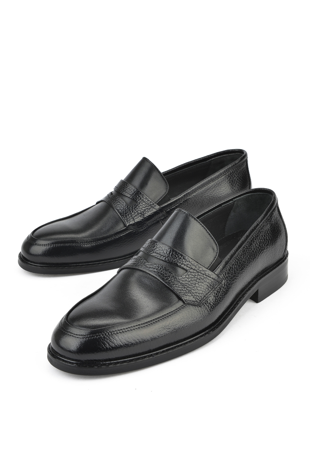 Erkek Hakiki Deri Klasik Ayakkabı 1511027Z468 Siyah - Görsel 6