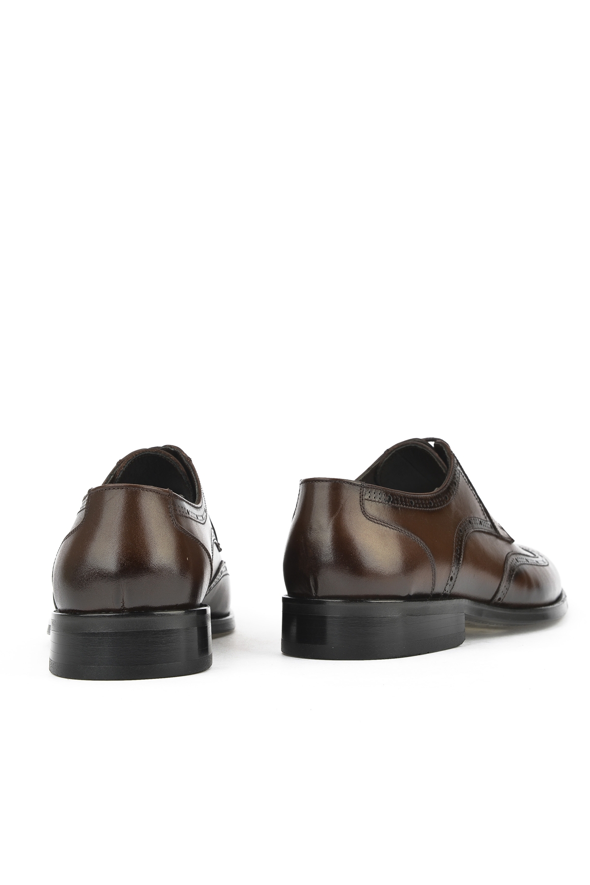 Erkek Hakiki Deri Klasik Ayakkabı 1511027Z409 Kahve - Görsel 4