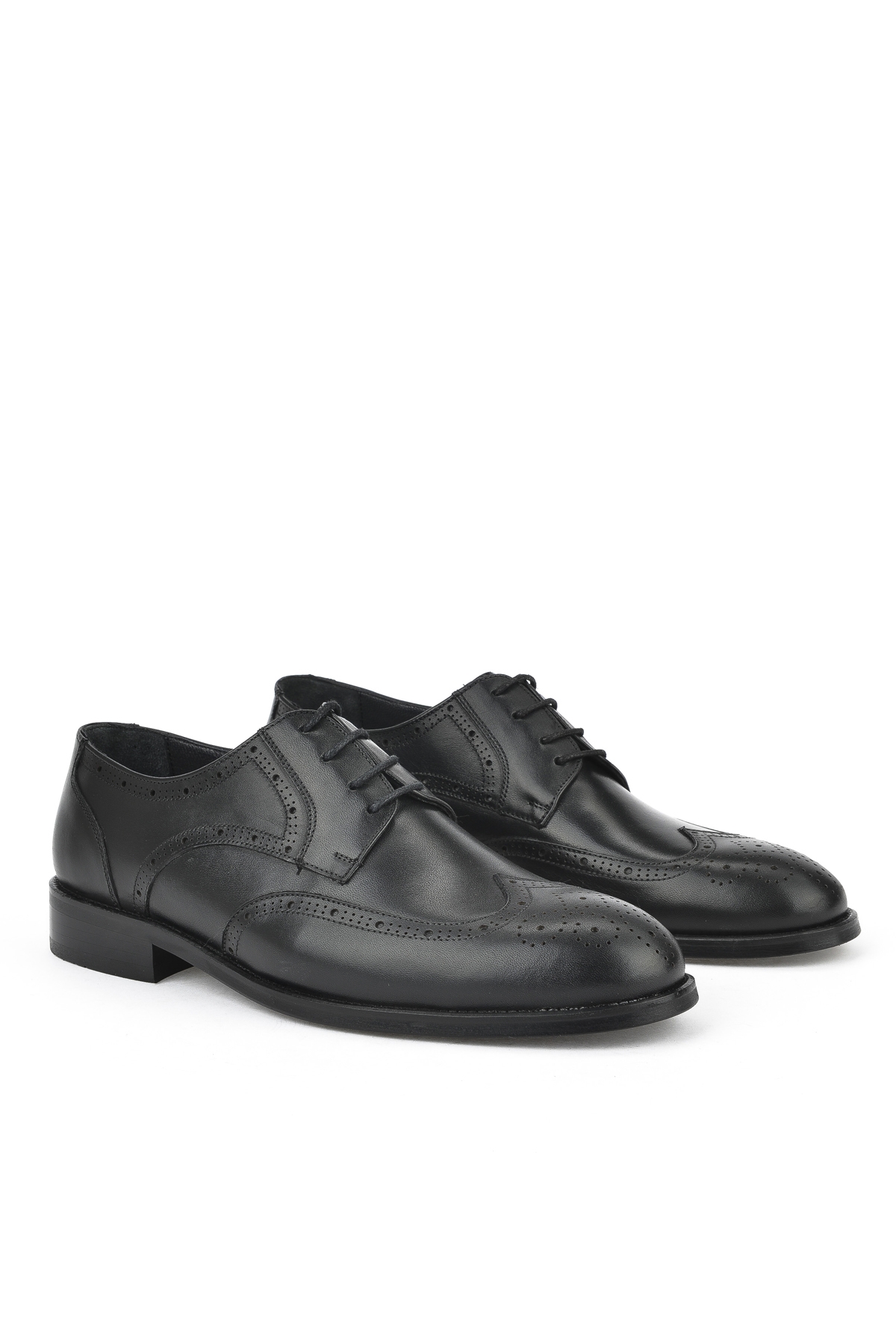 Erkek Hakiki Deri Klasik Ayakkabı 1511027Z409 Siyah - Görsel 3