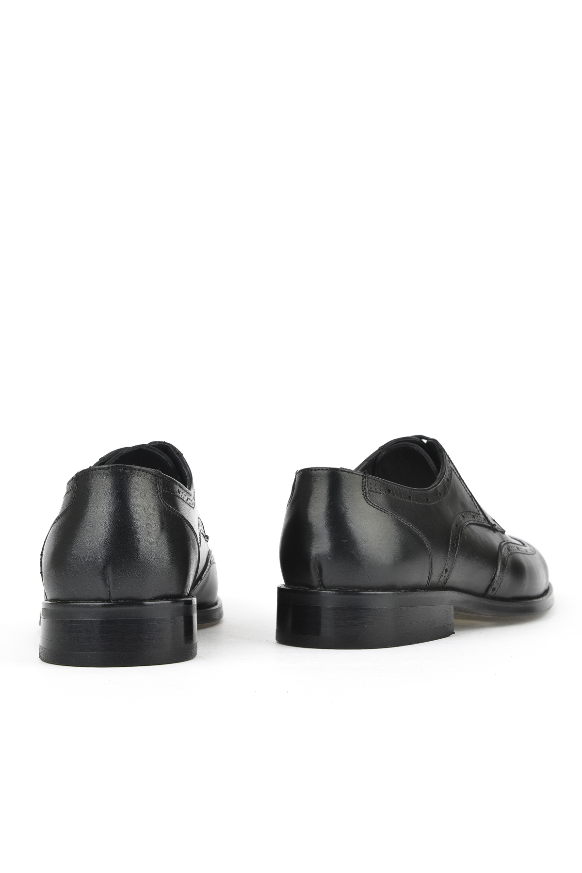 Erkek Hakiki Deri Klasik Ayakkabı 1511027Z409 Siyah - Görsel 4
