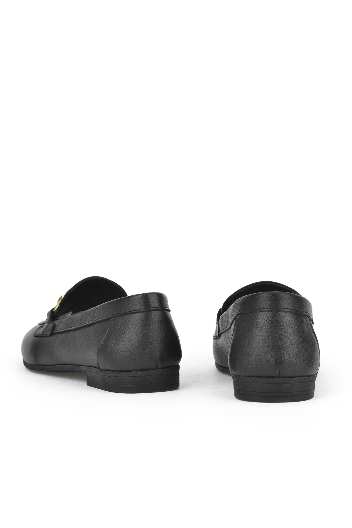 Hakiki Deri Kadın Ayakkabı 1511044Z201 Siyah - Görsel 4