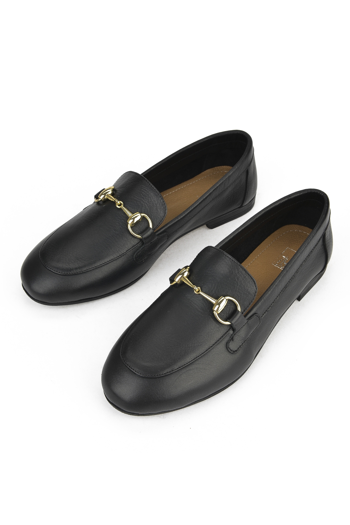 Hakiki Deri Kadın Ayakkabı 1511044Z201 Siyah - Görsel 6