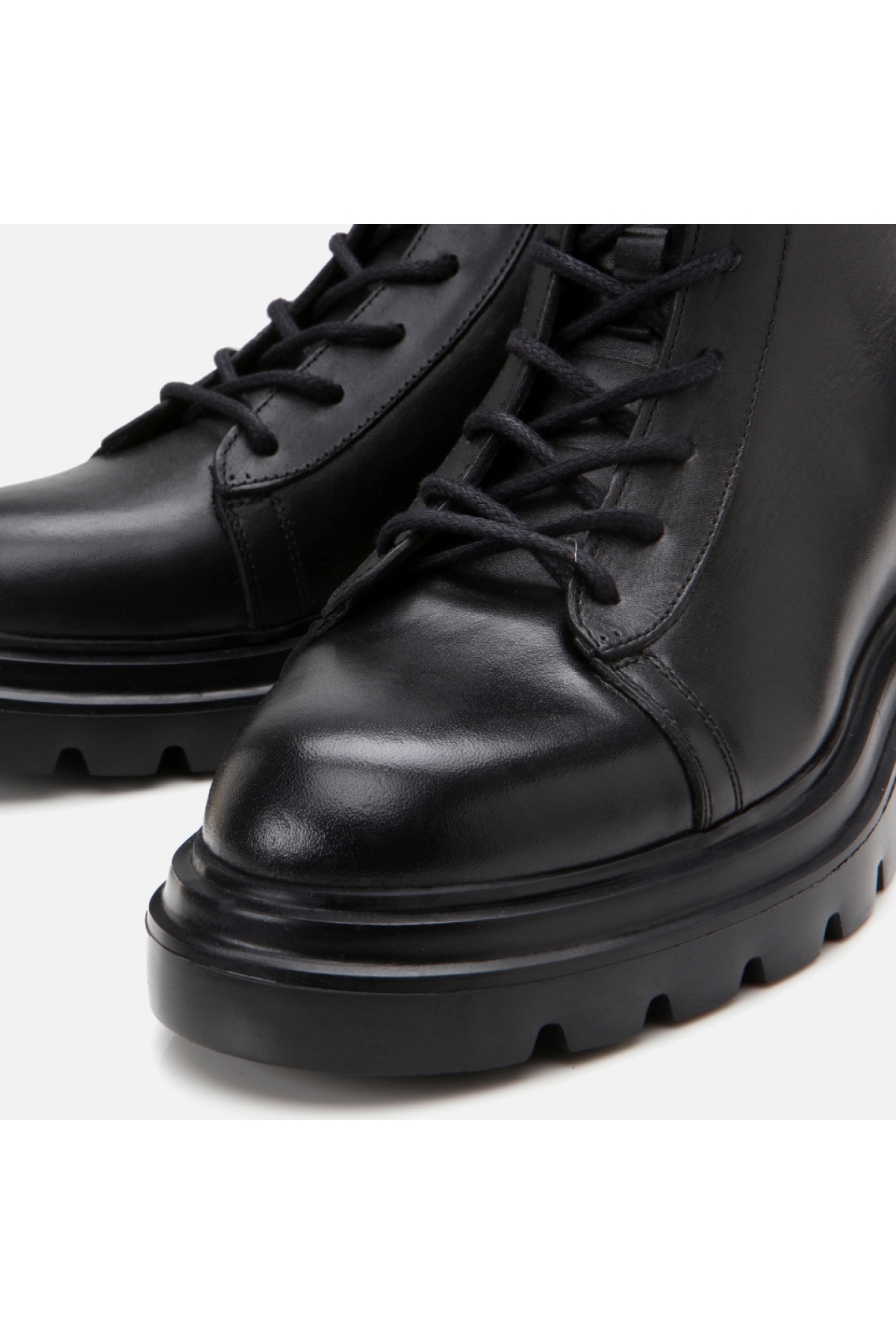 Hakiki Deri Siyah Erkek Günlük Bot - Görsel 4