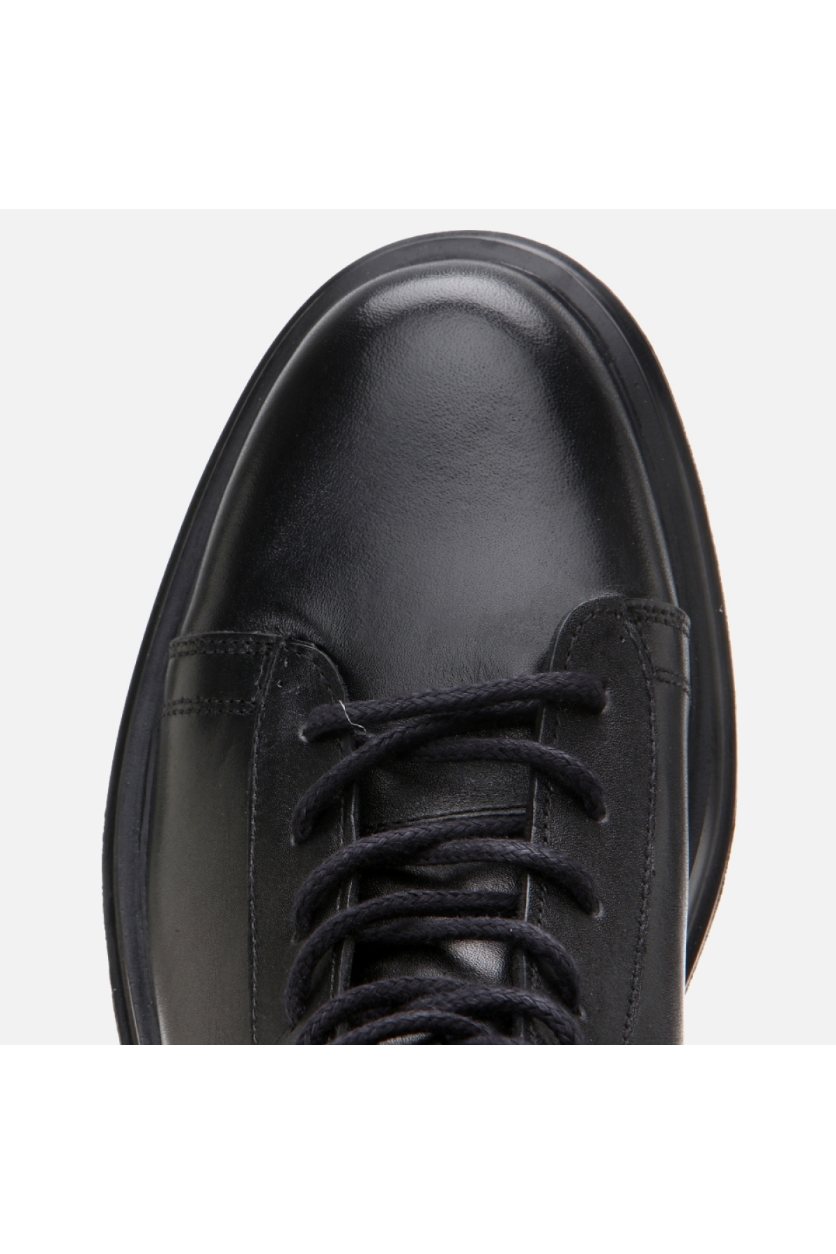 Hakiki Deri Siyah Erkek Günlük Bot - Görsel 7