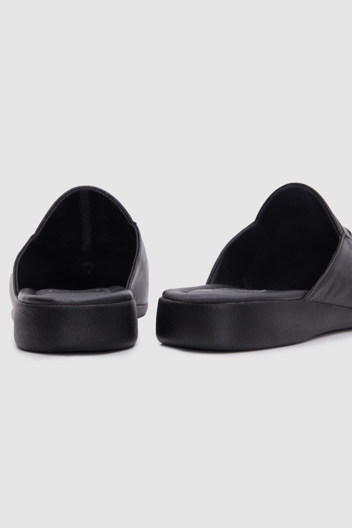 Ds Damat Siyah Misafir Çeyiz Damat Ev Erkek Terlik - Görsel 5