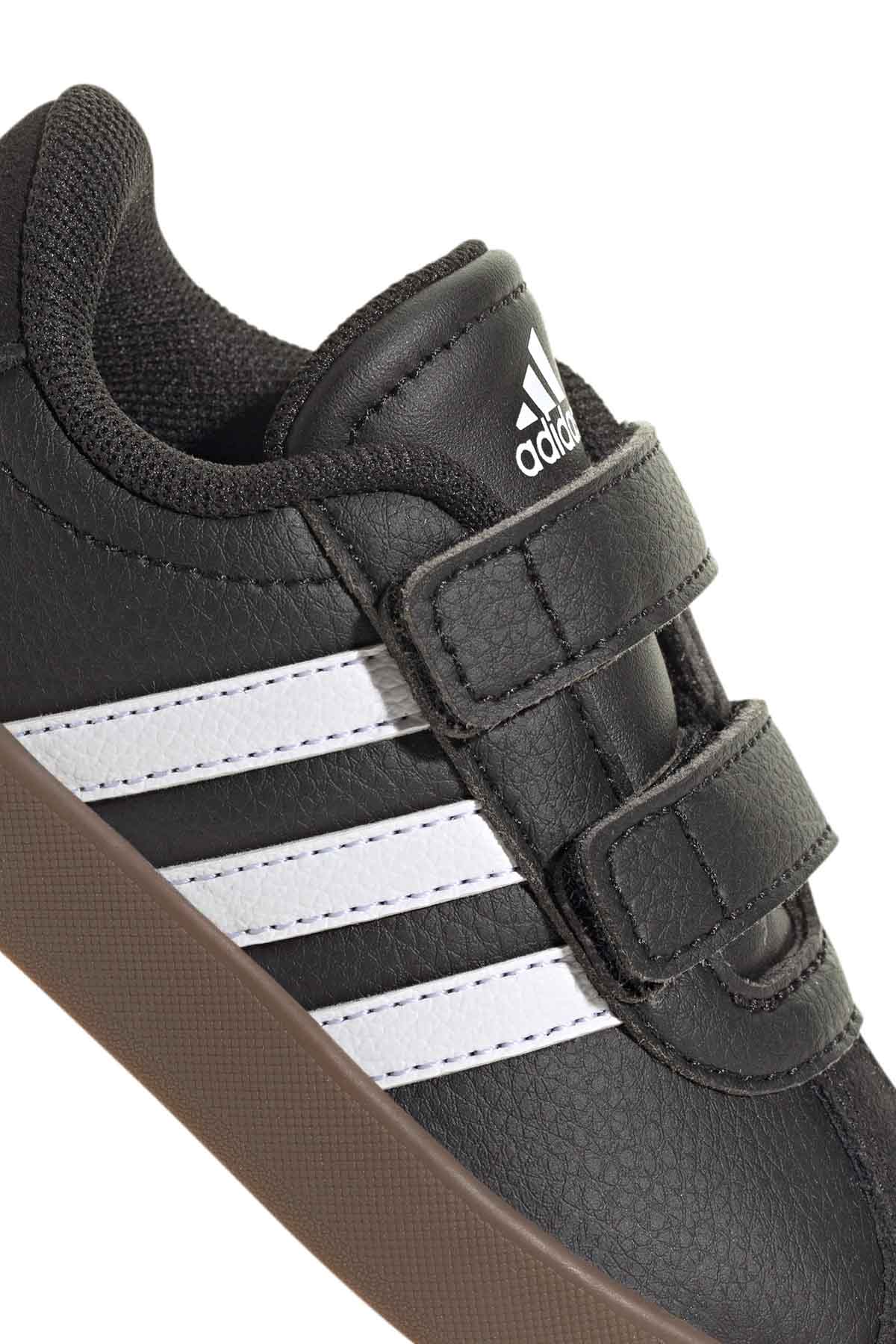 adidas VL COURT 3.0 CF I CBLAC Siyah Erkek Çocuk Sneaker - Görsel 7