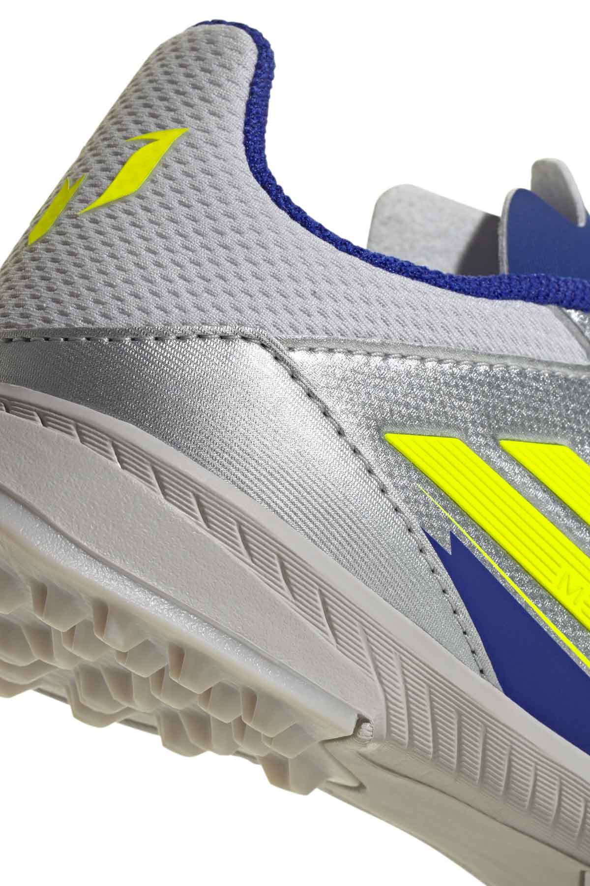 adidas F50 LEAGUE TF J MESSI Gri Erkek Çocuk Krampon - Görsel 8