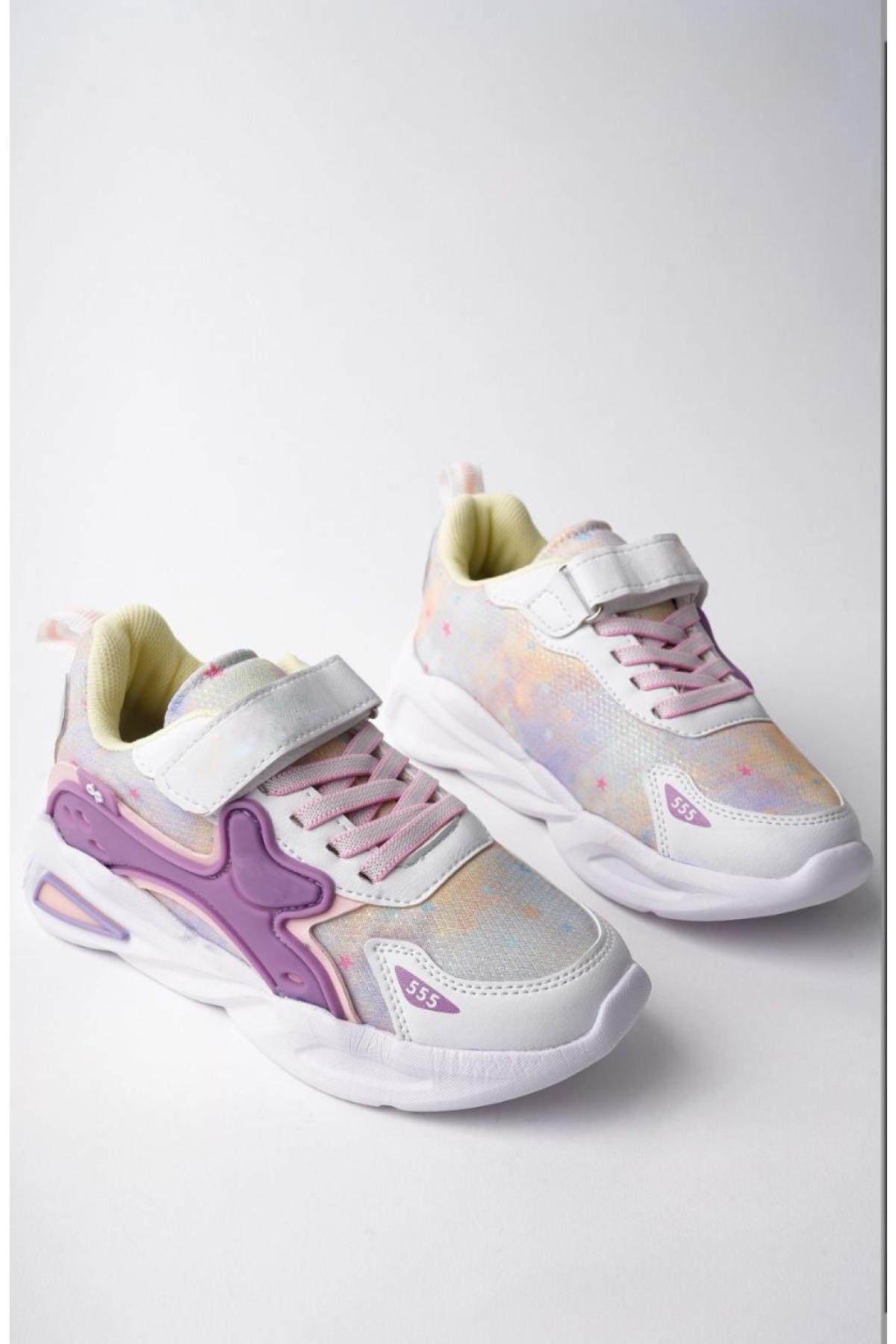 055 Ortopedik Sararmaz Taban Ve Cırtlı unisex Çocuk ayakkabı - Görsel 2
