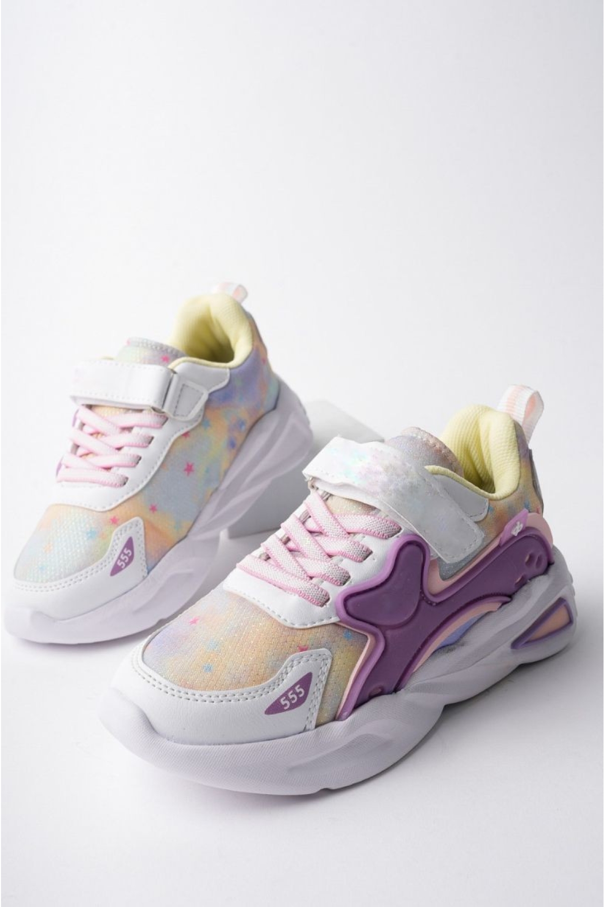 055 Ortopedik Sararmaz Taban Ve Cırtlı unisex Çocuk ayakkabı - Görsel 3
