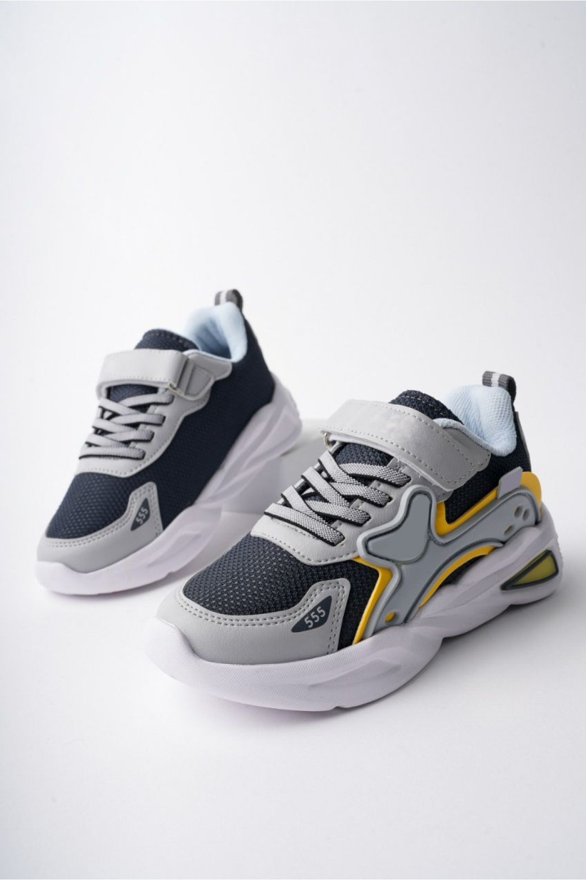 055 Ortopedik Sararmaz Taban Ve Cırtlı unisex Çocuk ayakkabı - Görsel 2