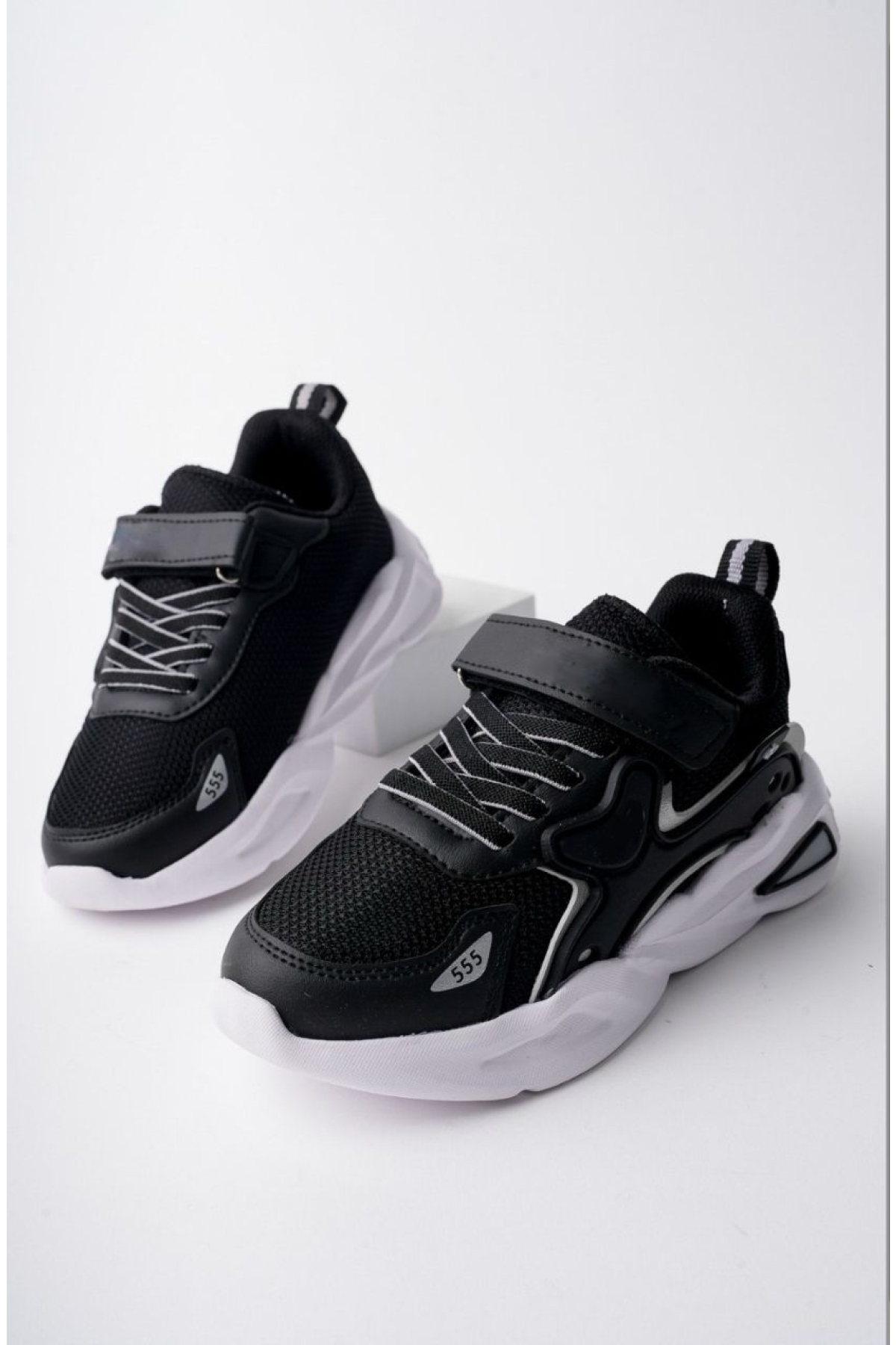 055 Ortopedik Sararmaz Taban Ve Cırtlı unisex Çocuk ayakkabı - Görsel 2