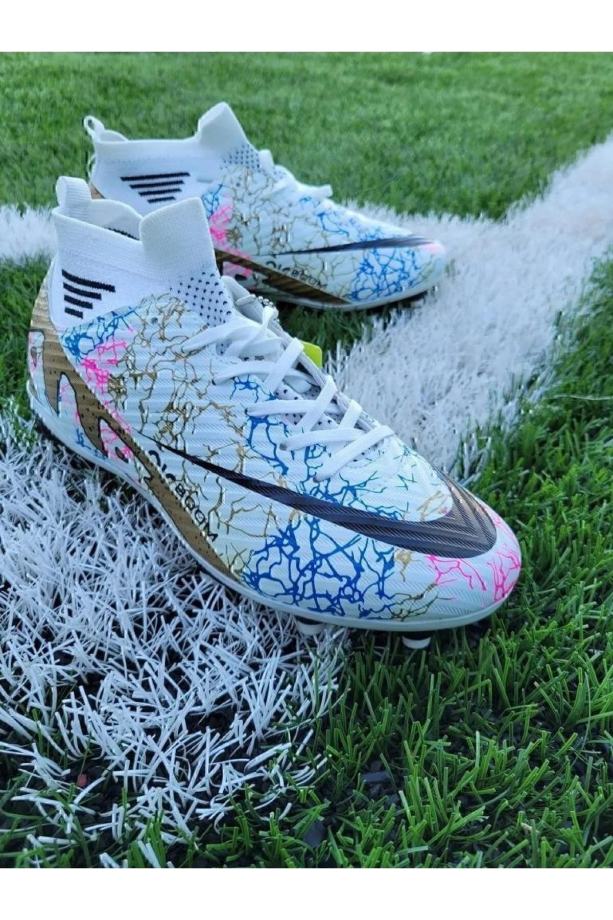 Laliga Air Çoraplı Halı Saha Ve Çim Zemin Krampon Futbol Ayakkabısı - Görsel 3