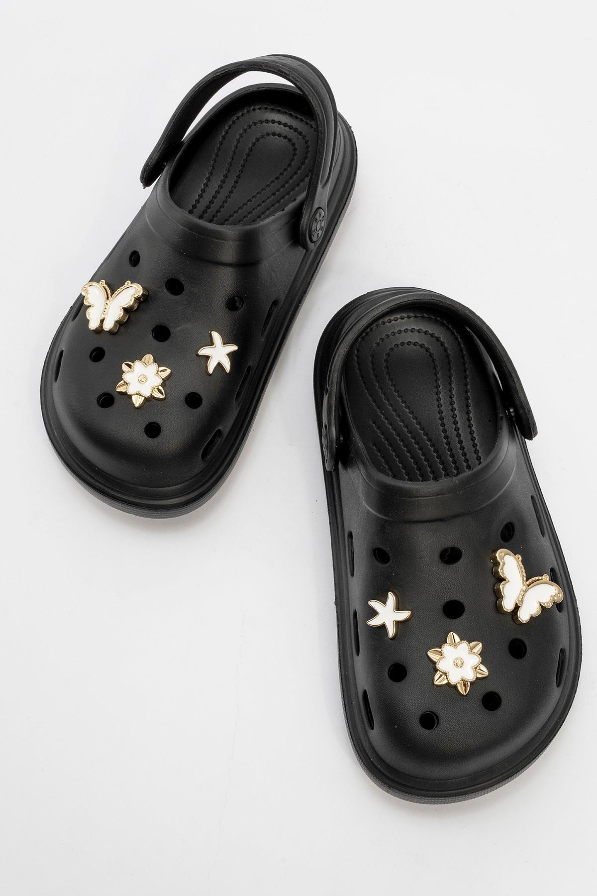 Çocuk Sabo Terlik 26-30 SİYAH - Görsel 6