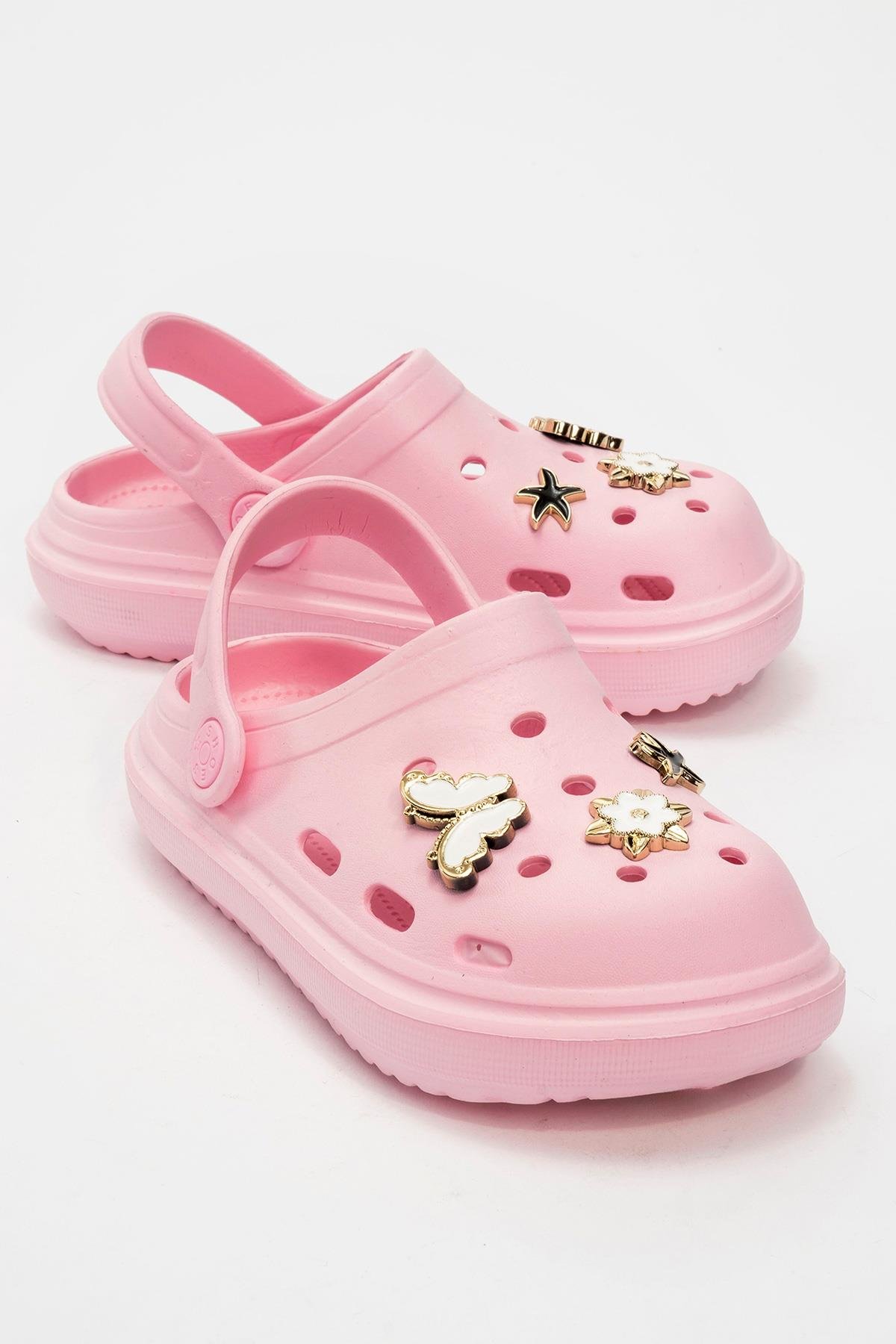 Çocuk Sabo Terlik 26-30 PEMBE - Görsel 2