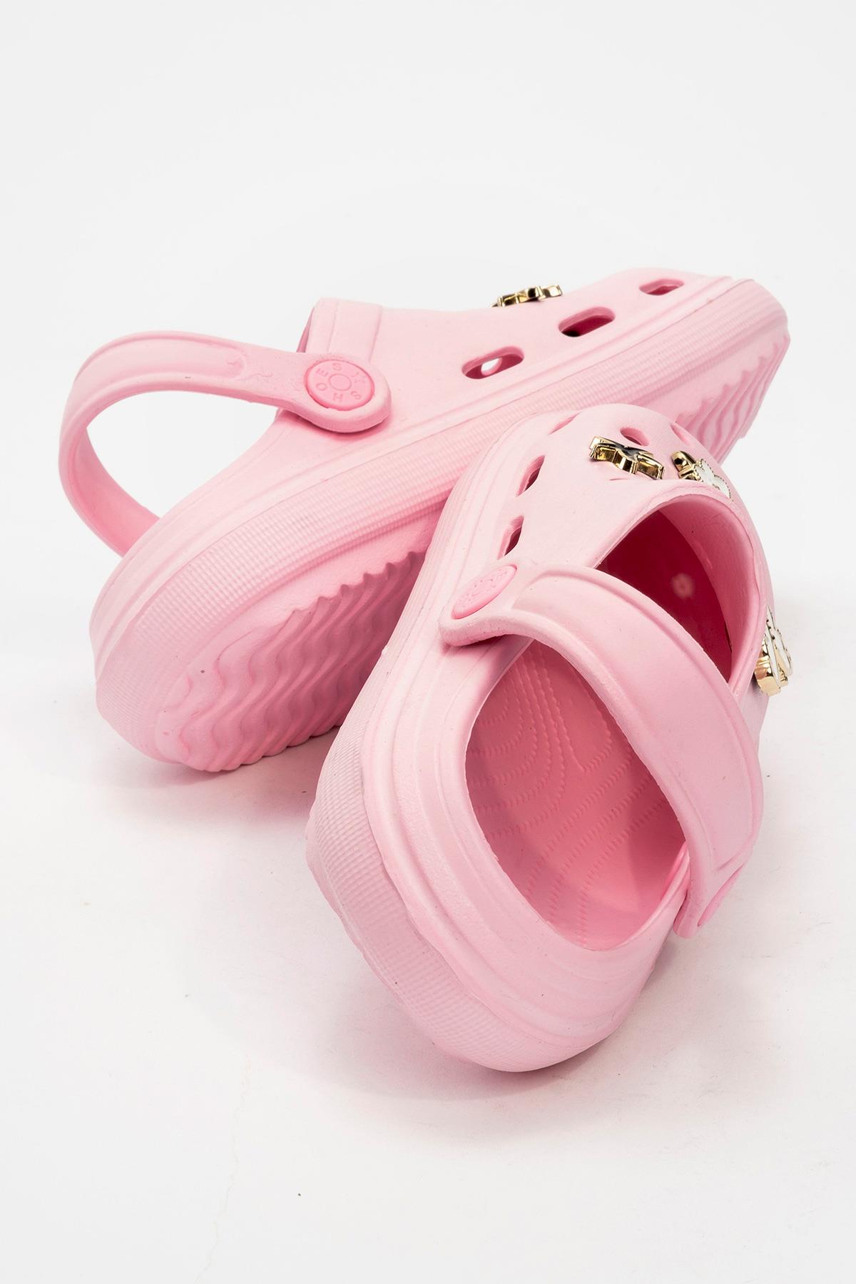 Çocuk Sabo Terlik 26-30 PEMBE - Görsel 5