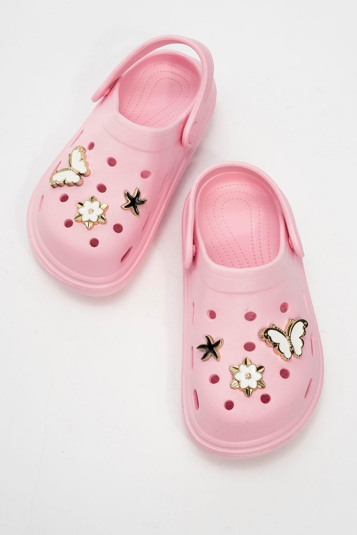 Çocuk Sabo Terlik 26-30 PEMBE - Görsel 6