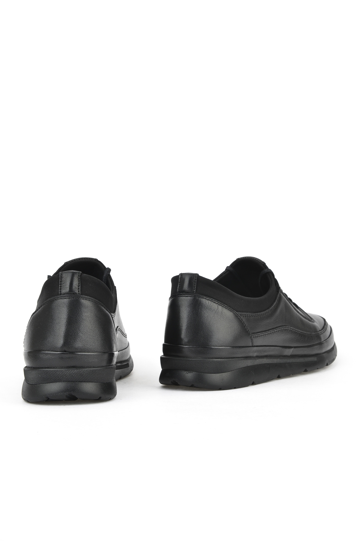 Erkek Hakiki Deri Ayakkabı 1511002Z655 Siyah - Görsel 4