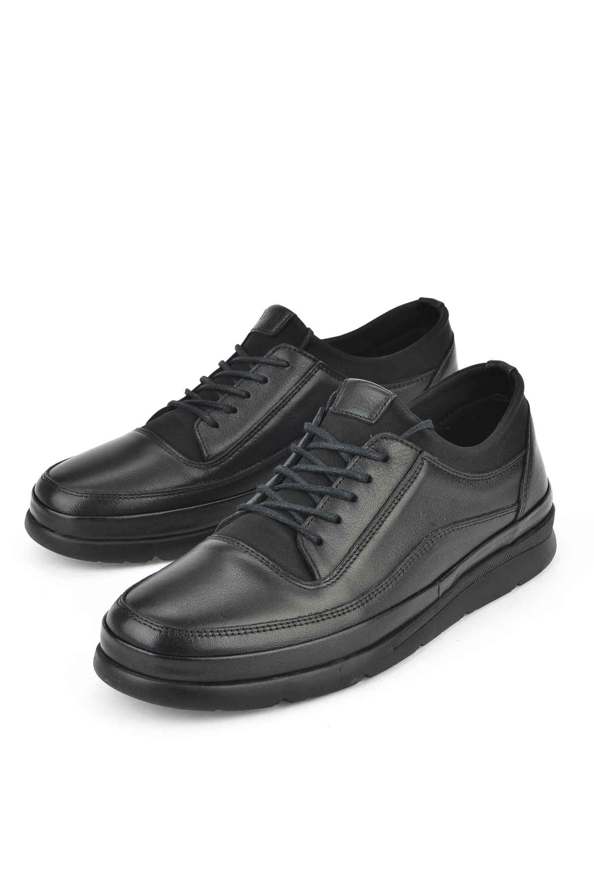 Erkek Hakiki Deri Ayakkabı 1511002Z655 Siyah - Görsel 6