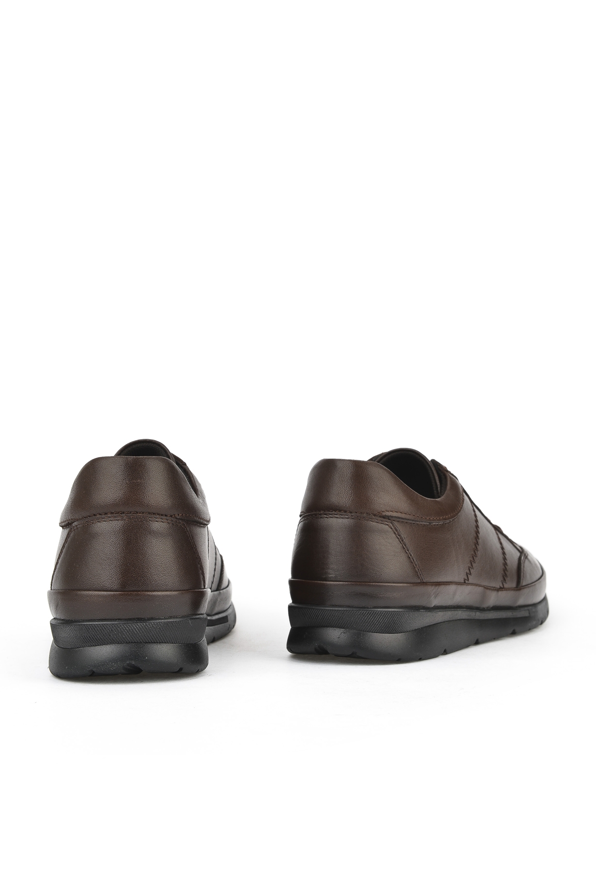 Erkek Hakiki Deri Ayakkabı 1511002Z652 Kahve - Görsel 4
