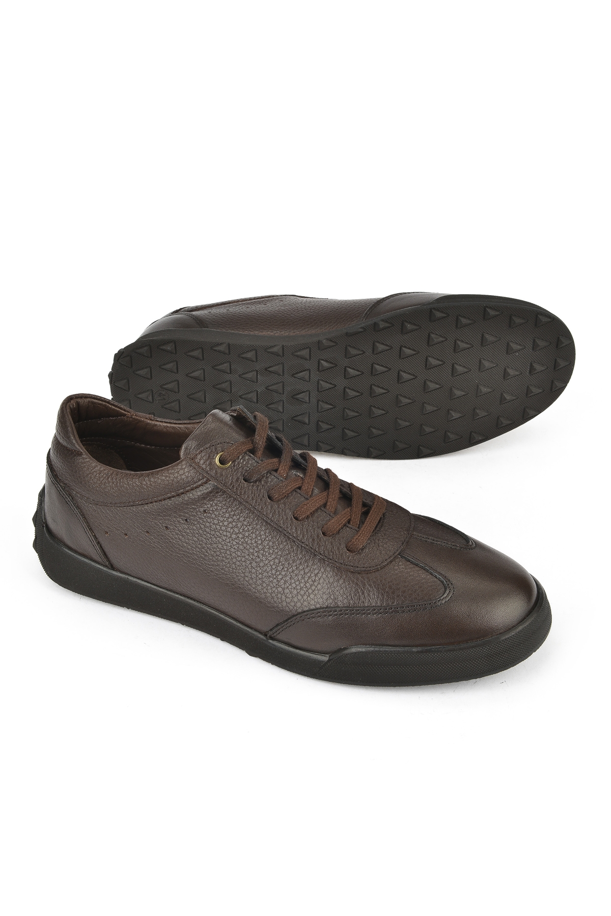 Erkek Hakiki Deri Ayakkabı 1511025Z2023 Kahve - Görsel 5