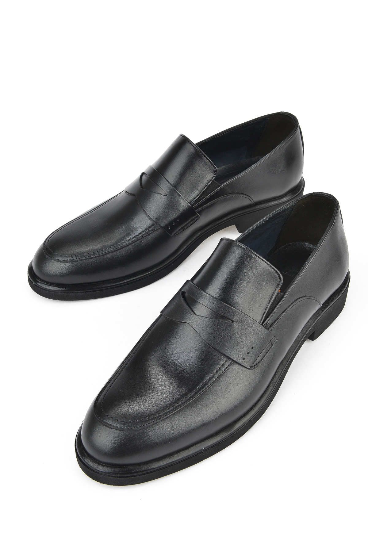 Erkek Hakiki Deri Klasik Ayakkabı 15148Z871 Siyah - Görsel 6