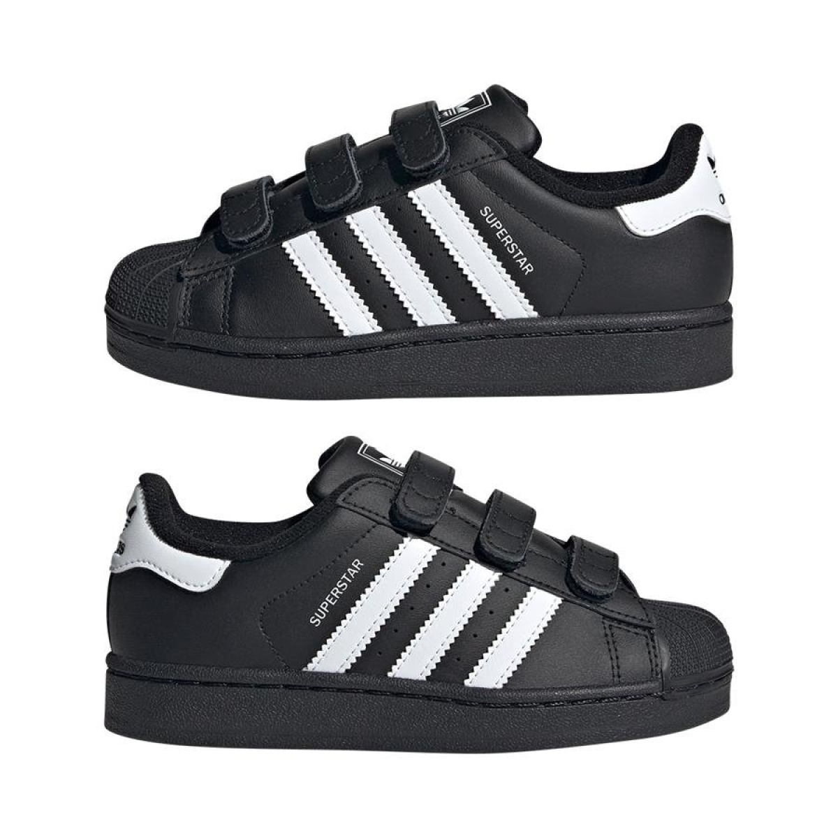 Çocuk Siyah Sneaker SUPERSTAR II CF C JI3989 - Görsel 3