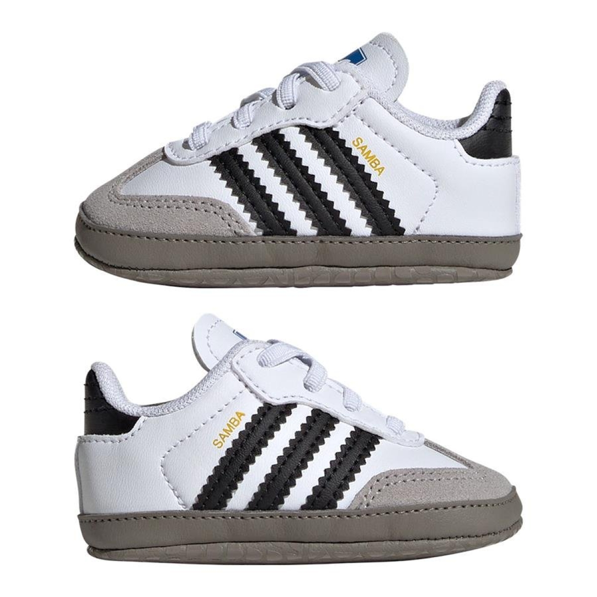 Bebek Beyaz Sneaker SAMBA CRIB JI2758 - Görsel 3