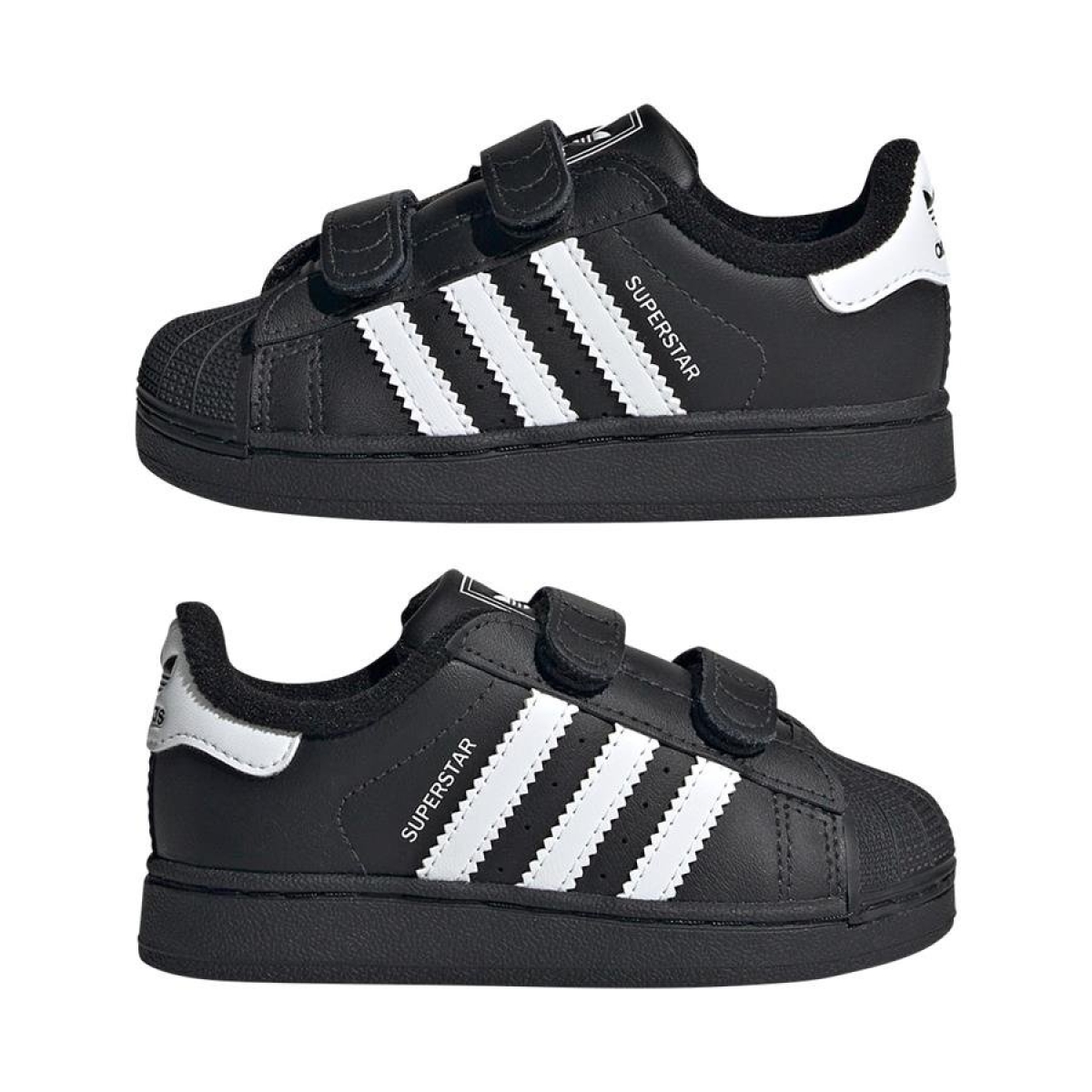 Siyah Bebek Sneaker SUPERSTAR II CF I JI3991 - Görsel 3