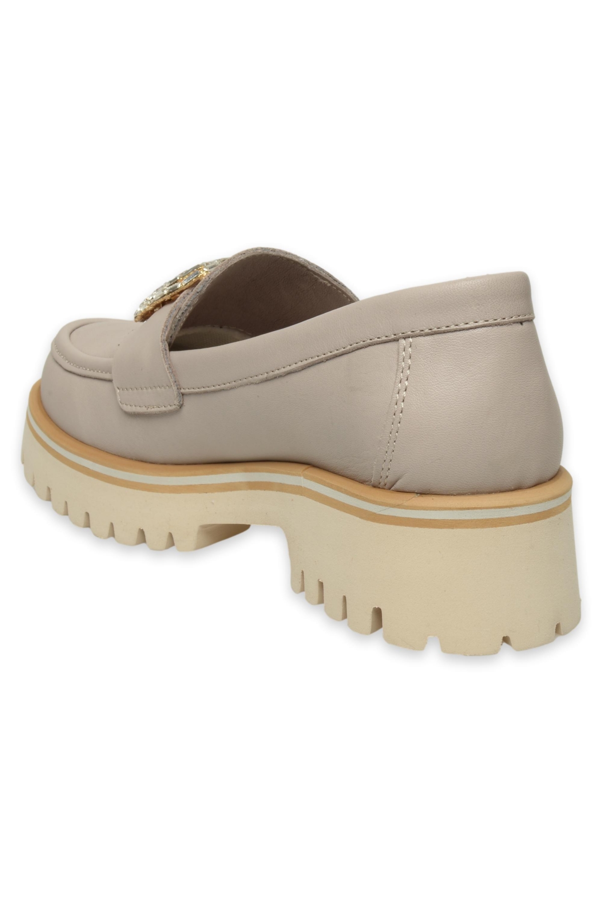 D25Ya-3855Z Günlük Gümüş Kadın Ayakkabı - Görsel 5