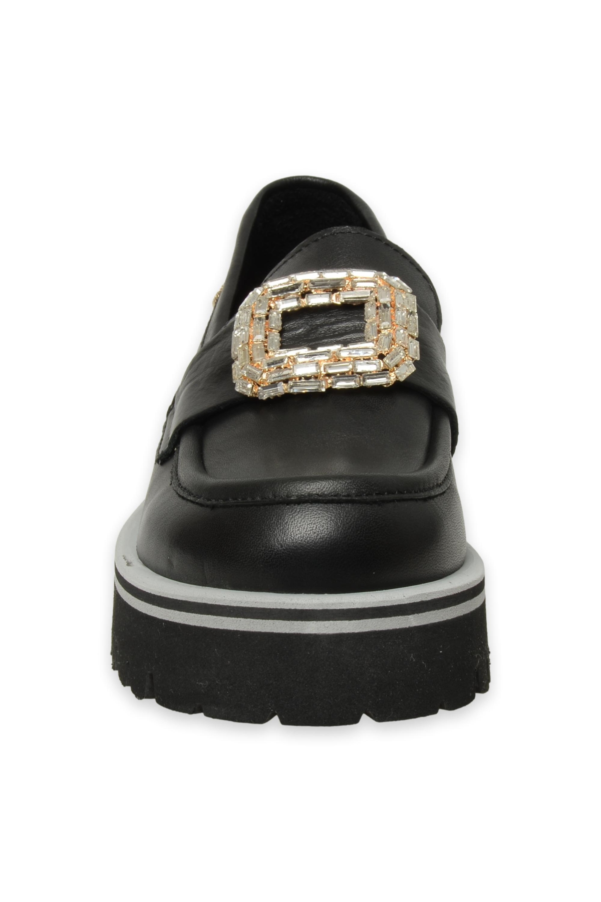 D25Ya-3855Z Günlük Siyah Kadın Ayakkabı - Görsel 4