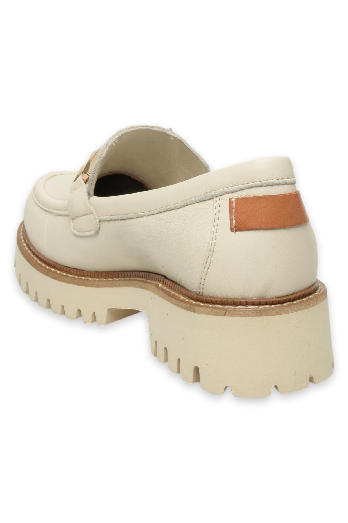 D25Ya-3695Z Günlük Krem Kadın Ayakkabı - Görsel 5