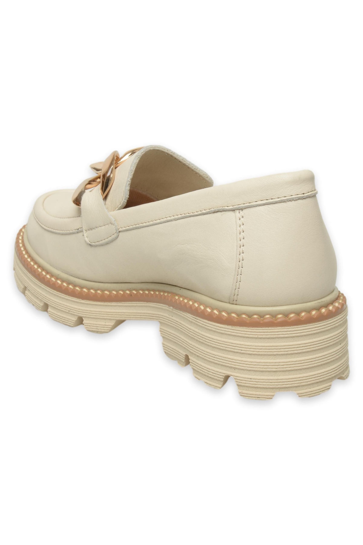 D25Ya-3690Z Günlük Krem Kadın Ayakkabı - Görsel 5