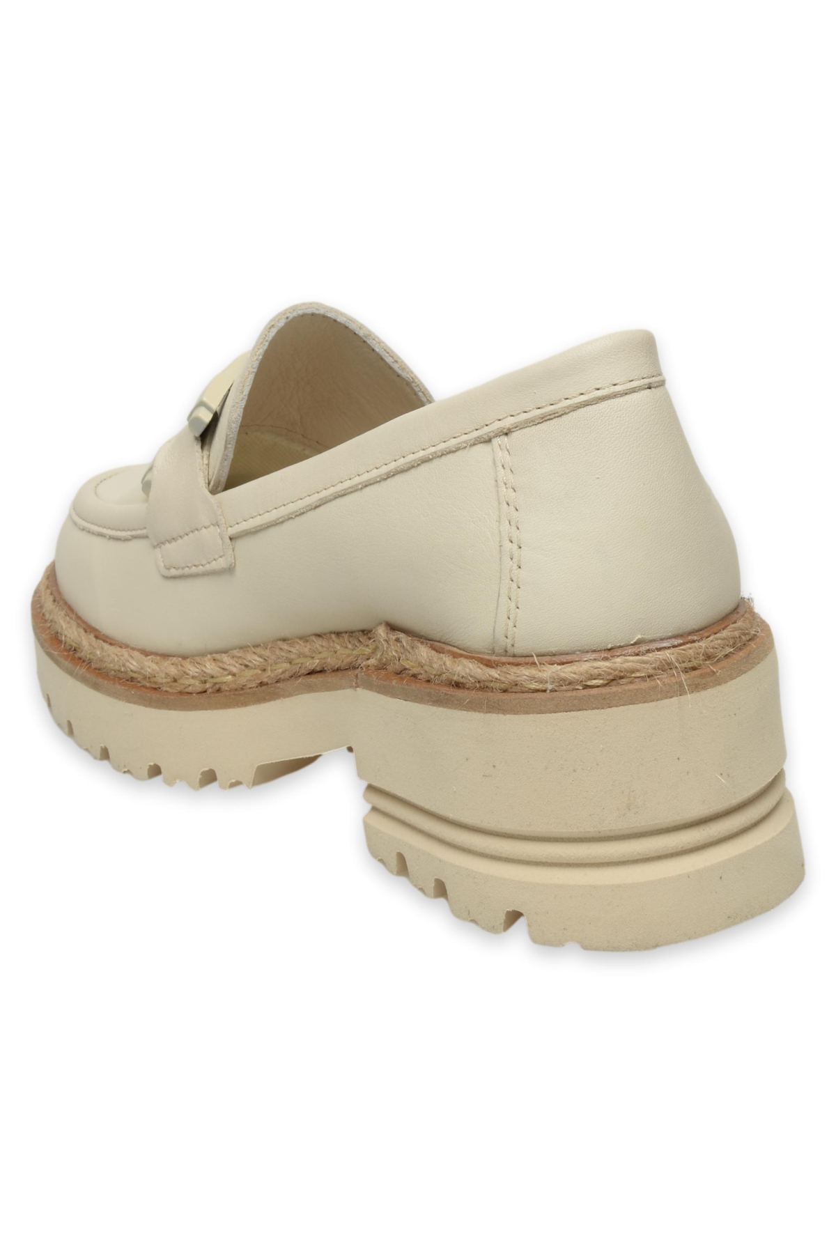 D25Ya-3765Z Günlük Krem Kadın Ayakkabı - Görsel 5