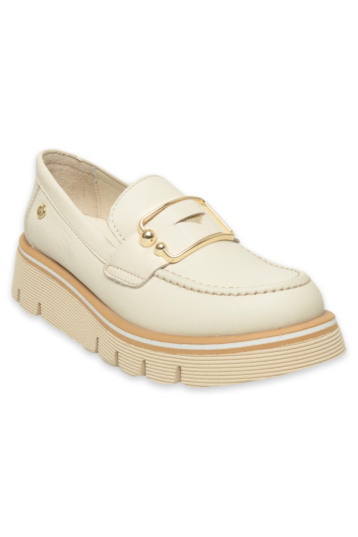 D25Ya-3760Z Günlük Krem Kadın Ayakkabı - Görsel 2