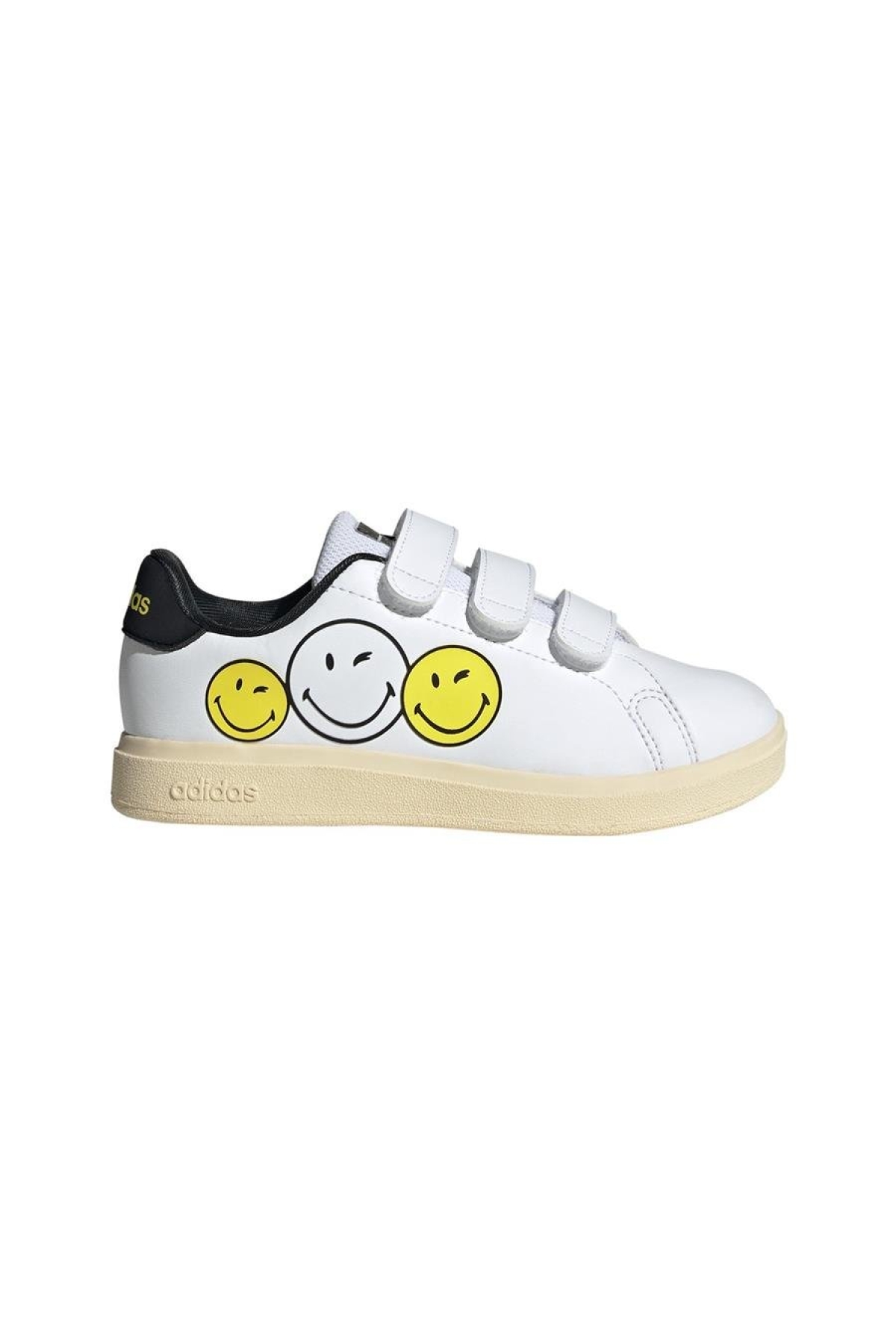 Unisex Çocuk Beyaz Yürüyüş Ayakkabısı ADVANTAGE SMILEY CF C IH6251 - Görsel 2
