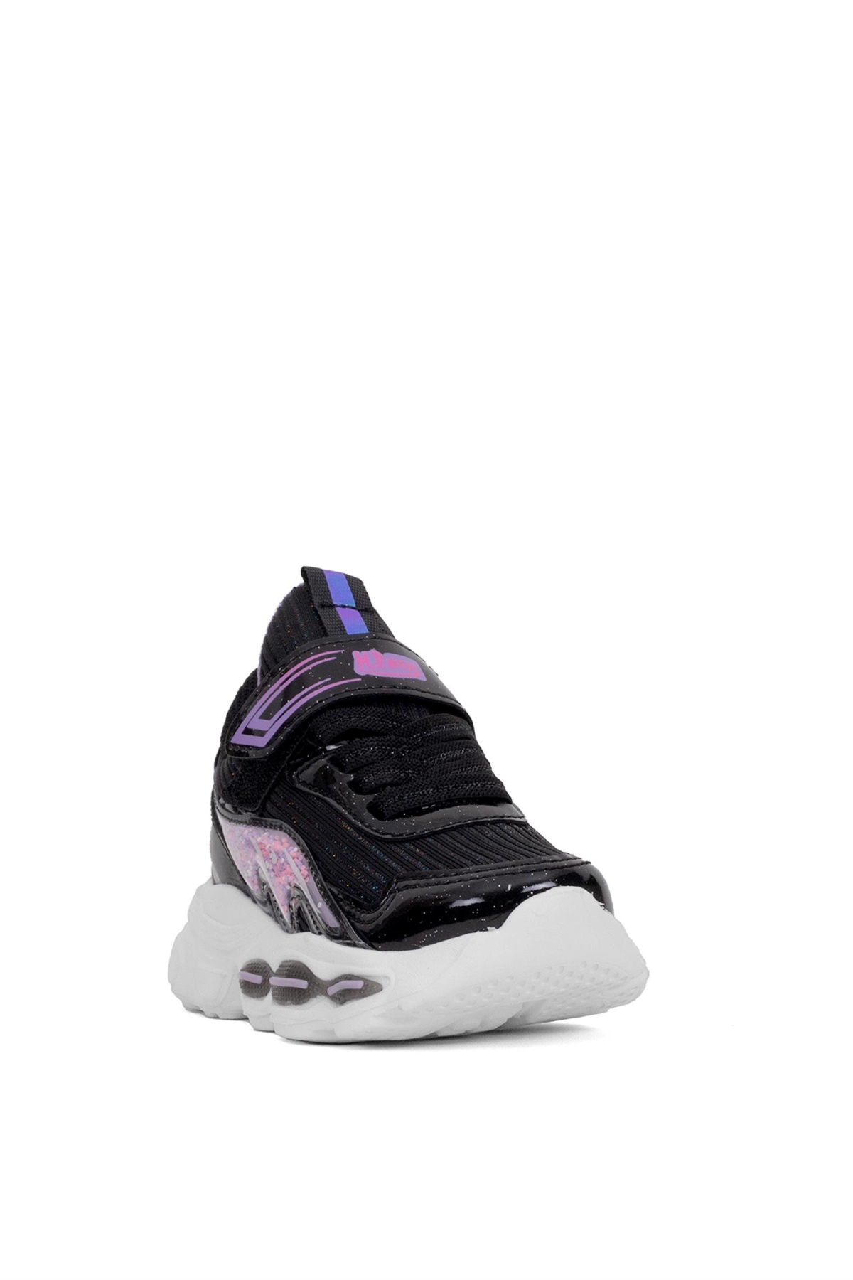 251-3450PT Patik Kız Çocuk Yürüyüş Ayakkabısı Siyah - Görsel 3