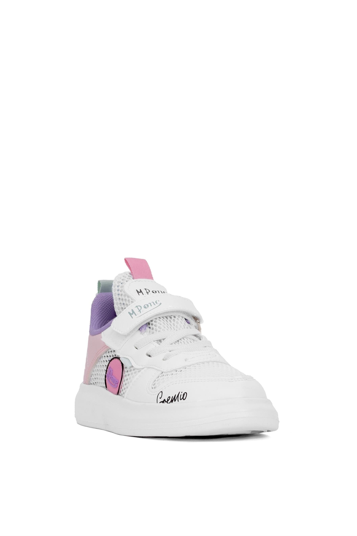 M.p M.p 251-3405FT Filet Kız Çocuk Yürüyüş Ayakkabısı Beyaz - Pembe Flo'da! Beyaz - 3. görsel